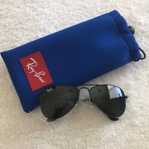 Ray Ban Junior Aviator Glasses